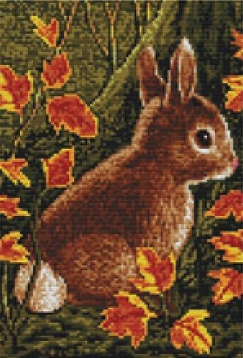 Набор для вышивания Н №11 "Кролик" 18х26см